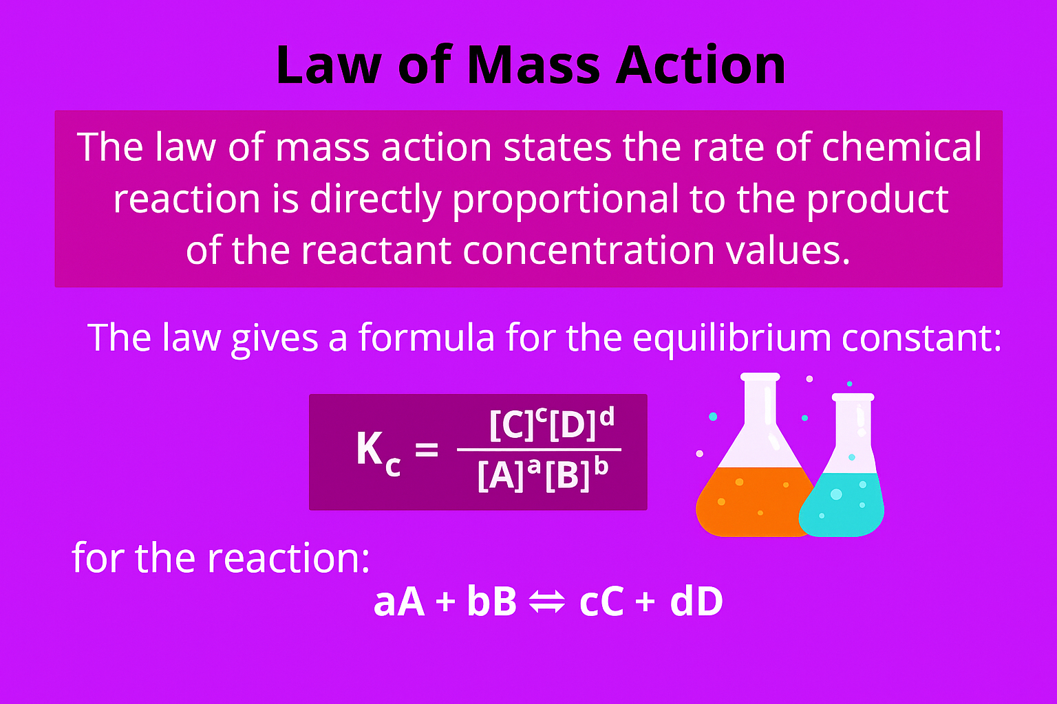 Law of Mass Action